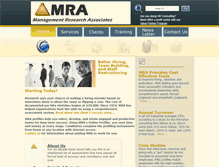 Tablet Screenshot of mra-ent.com